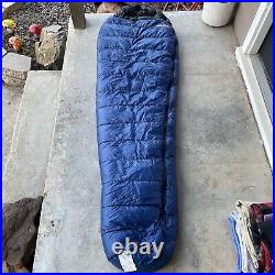 Feathered Friends Goose Down Sleeping Bag Long 800+4 Oz USA Made Hummingbird