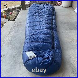 Feathered Friends Goose Down Sleeping Bag Long 800+4 Oz USA Made Hummingbird