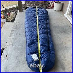 Feathered Friends Goose Down Sleeping Bag Long 800+4 Oz USA Made Hummingbird