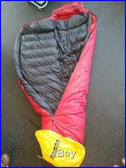 Feathered Friends Ptarmigan EX -25 Sleeping Bag Regular, Red