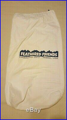 Feathered Friends Rock Wren Down Sleeping Bag Rare Used Handmade USA