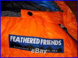 Feathered Friends Sleeping Bag Swallow UL 20° Regular Left Zip Brand New