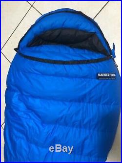 Feathered Friends Sleeping bag 0 degree for camping, hiking, lightly used