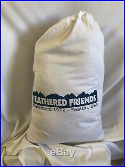 Feathered Friends Swallow 20 YF Sleeping Bag, Long, Red 900+ Down