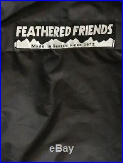 Feathered Friends down Ultra Light Sleeping Bag Epic shell No Zipper USA Made