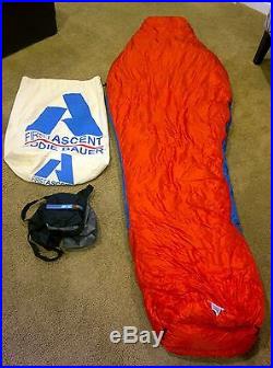 First Ascent Eddie Bauer Karakoram 0 degree Down Mummy Sleeping Bag
