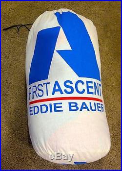 First Ascent Eddie Bauer Karakoram 0 degree Down Mummy Sleeping Bag