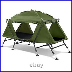 Fishing Bed Tent Cot Folding Waterproof Hiking Camping Tent with Carry Bag