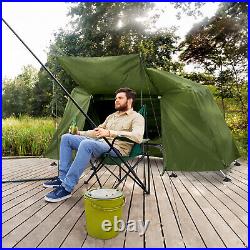 Fishing Bed Tent Cot Folding Waterproof Hiking Camping Tent with Carry Bag