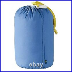 Fjallraven Move With Sleeping Bag 45 F (6 C) Goose Down Mummy Bag Blue Regular