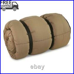 GUIDE GEAR Canvas Hunter Double Sleeping Bag 0F 2 Persons Camp Hike Hunt Outdoor