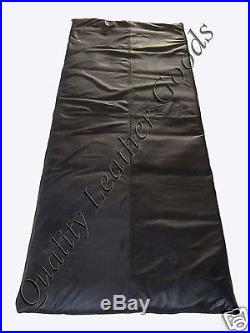 Genuine Leather Sleeping Bag Camping Bag Soft Luxury Comfortable Envelope Zip