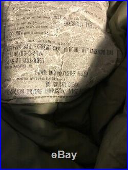 Genuine U. S. Military Extreme Cold Weather Down Sleeping Bag