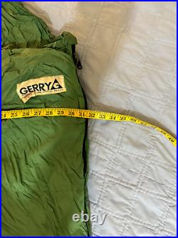 Gerry Denver Colorado 0 Degree USA Made Down Sleeping Bag Regular Length 1970's