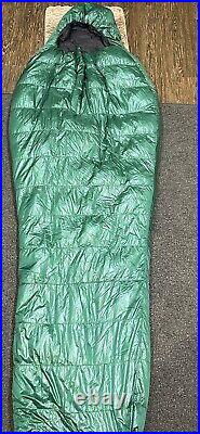 GoLite 700 Fill Goose Down Sleeping Bag F lite Series Large Regular Green