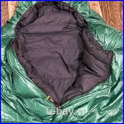 GoLite 700 Fill Goose Down Sleeping Bag F lite Series Large Regular Green