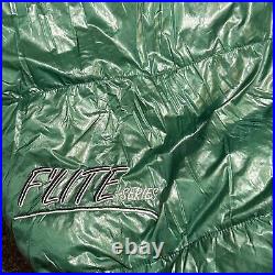 GoLite 700 Fill Goose Down Sleeping Bag F lite Series Large Regular Green