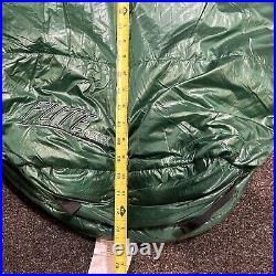 GoLite 700 Fill Goose Down Sleeping Bag F lite Series Large Regular Green