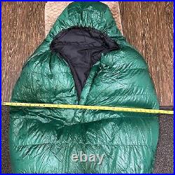 GoLite 700 Fill Goose Down Sleeping Bag F lite Series Large Regular Green