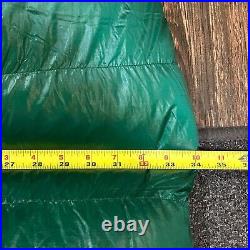 GoLite 700 Fill Goose Down Sleeping Bag F lite Series Large Regular Green