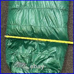 GoLite 700 Fill Goose Down Sleeping Bag F lite Series Large Regular Green