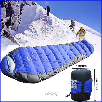 Go Camping. -22/25/30-degree Sleeping Bag, Eiderdown Sleeping Bag Against Extrem