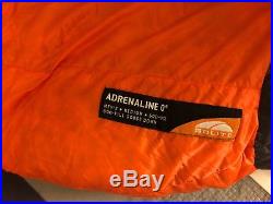 Golite Adrenaline 0 Down Sleeping Bag Medium size Rare bag