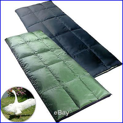 Goose down Sleeping bag 4Season Lightweight ultralight Camping Backpack Hiking