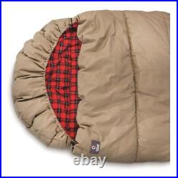 Guide Gear Canvas Hunter Extreme Sleeping Bag -30°F Rectangular-Shaped With
