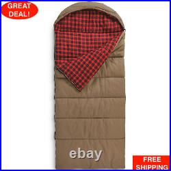 Guide Gear Canvas Hunter Extreme Sleeping Bag Rectangular-Shaped With Hood