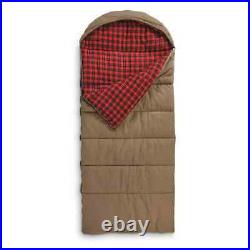 Guide Gear Canvas Hunter Extreme Sleeping Bag Rectangular-Shaped With Hood