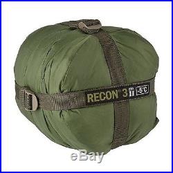 HALO Recon 3 Gen II Sleeping Bag -5°C Military Spec Tactical GREEN
