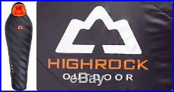 HIGHROCK 514F -15-10C Outdoor Camping Ultralight Adult Goose Down Sleeping Bag