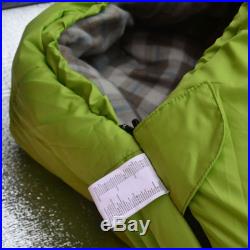 HOT! Brand New Comfortable Winter Mummy Camping Shaped Sleeping Bag Green