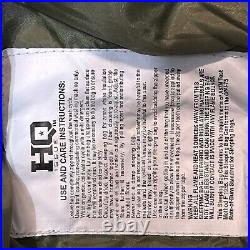 HQ ISSUE Sportsman Sleeping Bag W Arms Olive Green Hoodie Full-Zip Tactical