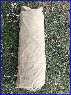 HTF Seattle Tent And Awning (Rainier) Canvas Sleeping Bag FOREST RANGER 1930s