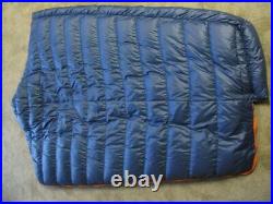 H. G. A. White Goose Down A16 Sleeping Bag 82 With Hood Zero Degrees + Stuff Sack