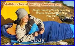 Heated Sleeping Bag Waterproof Lightweight Sleeping Bag for Camping Backpacking