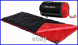 High Peak Ranger sleeping Bag Tourist Camping Polyester 9 Degrees Down Cover