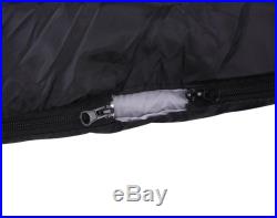 Huge Double Sleeping Bag 32F/0C° Camping Hiking With Carrying Case + 2 Pillows