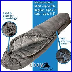 Hydrophobic Sleeping Bag with Advanced Synthetic Ultra Lightweight Backpacking