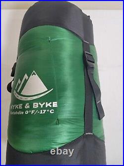 Hyke & Bike Katahdin 0° Ultralight Sleeping Bag Hiking & Backpacking & Camping