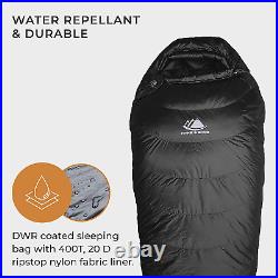 Hyke & Byke Quandary 15°F Cold Weather Mummy Hiking & Backpacking Sleeping Bag