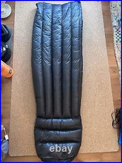Hyperlite Mountain Gear 40-Degree Quilt Long + Granite Gear Compression Sack