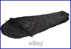 INTERMEDIATE COLD WEATHER SLEEPING BAG BLACK MSS US MILITARY -10° DEG EXCELLENT