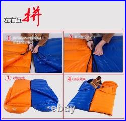 Indoor and Outdoor Camping Light Goose Down Down Sleeping Bag 700g goose down