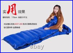 Indoor and Outdoor Camping Light Goose Down Down Sleeping Bag 700g goose down