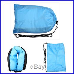 Inflatable Lazy Air Bed Lounger Sofa Chair Portable Beach Mattress Sleeping Bag