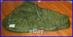 Isratex Us Military Extreme Cold Weather Sleeping Bag + Camo Cover + Bag