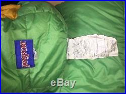 Jansport Vintage Goose Down sleeping bag down synthetic
